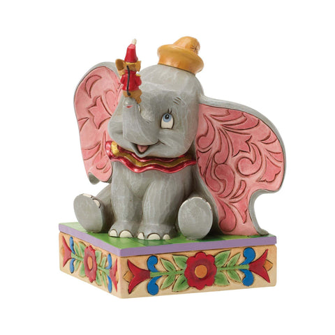 Enesco Disney Statuina Dumbo e Timothy(Timoteo) H13 cm