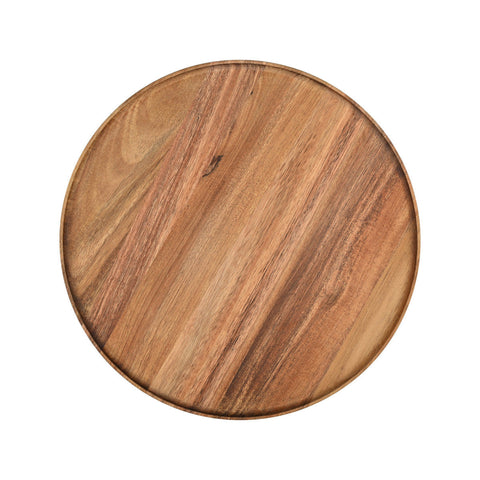 Estia Home Piatto da portata rotondo in legno "Allure" D25x2 cm