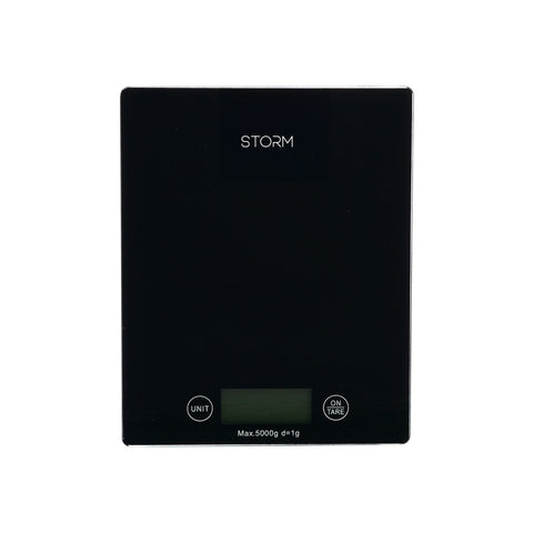 Estia Home Bilancia da Cucina digitale nera max 5kg 20.5x16.5xH1.9 cm