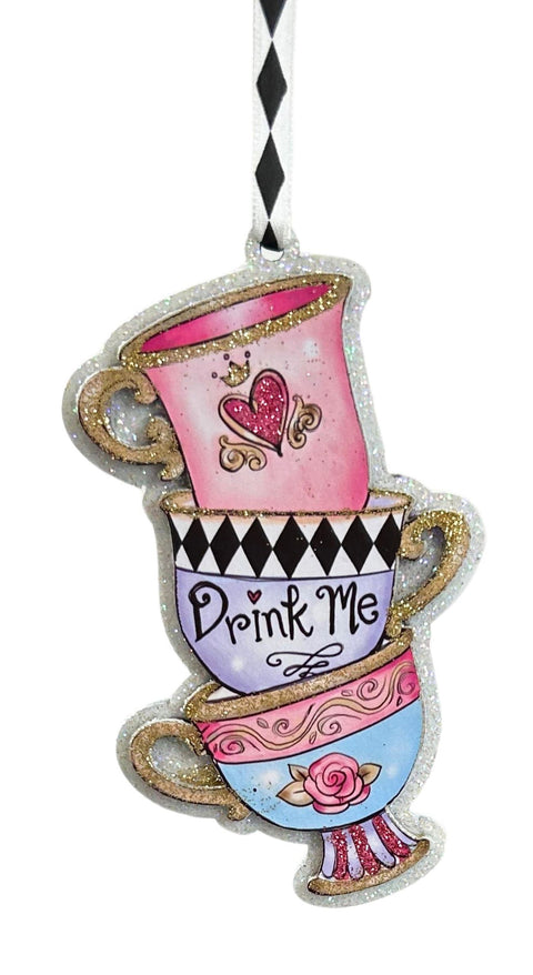 Christmas Inspirations Alice in Wonderland Decoration 3 variations (1 unit)