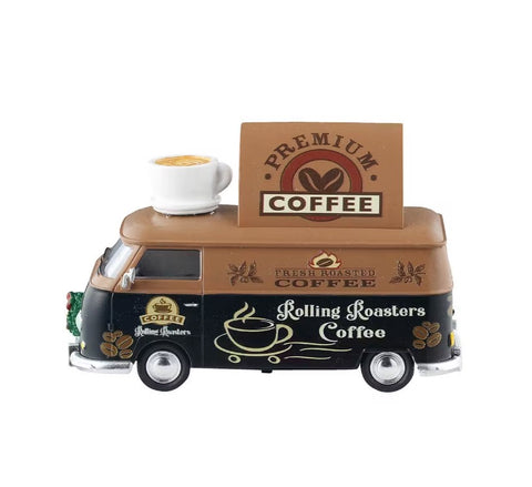 Café-restaurant LEMAX « Rolling Roasters Coffee » H7,7 x 11,8 x 5,3 cm