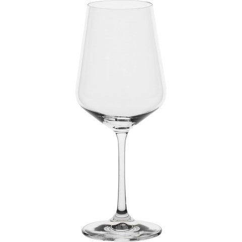 LA PORCELLANA BIANCA Set 6 Calici Vino rosso in vetro "Riserva" 400 ml