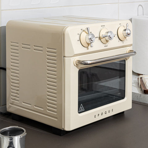 Estia Home Forno Friggitrice ad Aria in acciaio inox Crema "Epoque" 1400W 12lt