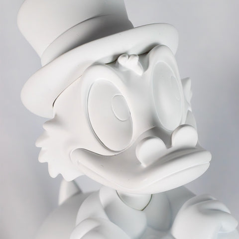 LEBLON DELIENNE Zio Paperino Scrooge piccolo bianco/oro 18.5xH30 cm