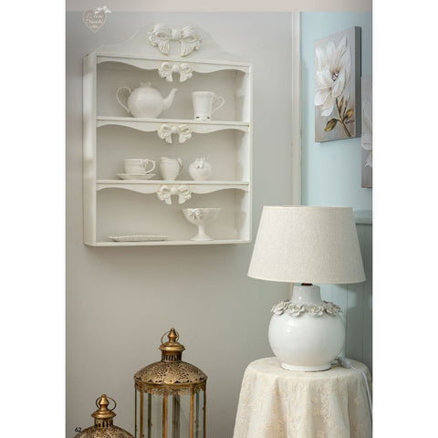 L'Arte di Nacchi Plateau de Cuisine en Bois avec Noeuds 62,5x15xH84 cm