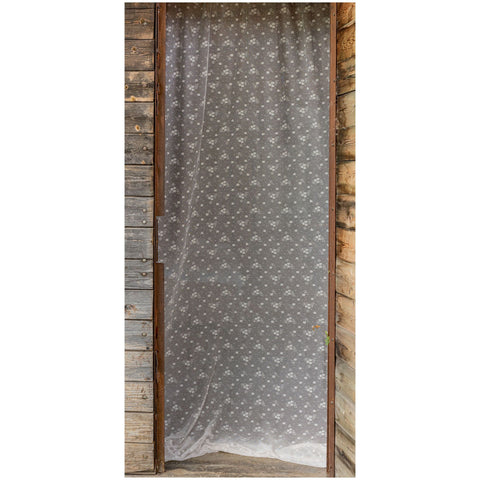 L'Atelier 17 Tenda in pizzo con rouches "Anemone" 140x290 cm 3 varianti(1 unità)