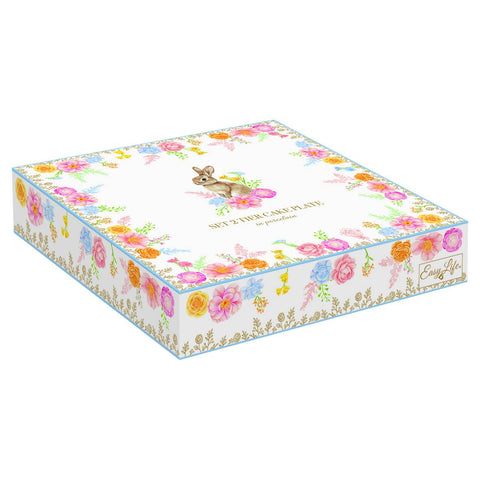 Easy Life Alzatina 2 piani cucina di pasqua in porcellana "Tres Jolie" D21/16 cm