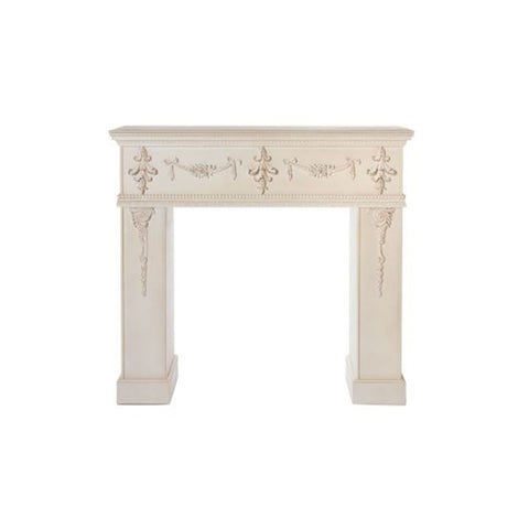 Cadre de cheminée en bois avec ornements Nacchi's Art 120x32xH110,5 cm