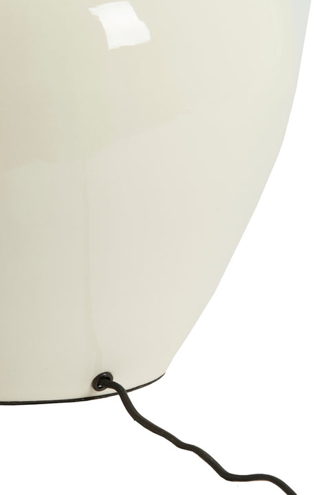 Light & Living Lampada in metallo crema "Nana" D33xH51 cm