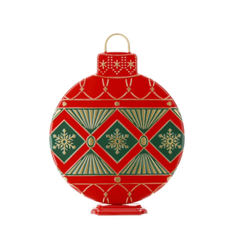 Présentoir de boules de Noël plates en métal Hervit D48xH64,5 cm