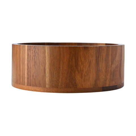 Estia Home Cesto Porta frutta in legno di acacia "Allure" D30xH9.5 cm
