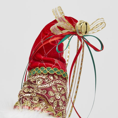 EDG - Enzo De Gasperi Elfo di Natale da appendere H63 cm