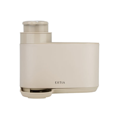 Estia Home Dispenser sapone in acciaio inox crema 12.7x17.7xH15.9 cm