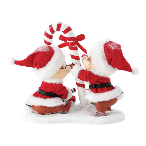 Department 56 Disney Statuine di natale Cip e Ciop "Too Sweet" 20.5x11.5xH18.5 cm