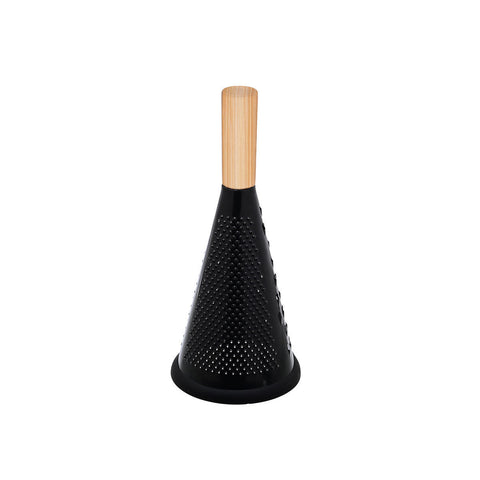 Estia Home Grattugiera conico in acciaio inox e bamboo 12xH28 cm