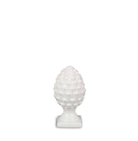 Henriette Pigna lucky charm in white porcelain H15 cm