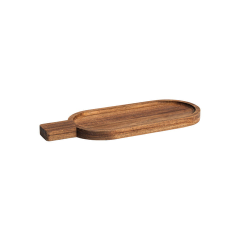 Estia Home Vassoio da portata ovale in legno "Allure" 33,5x13x2 cm