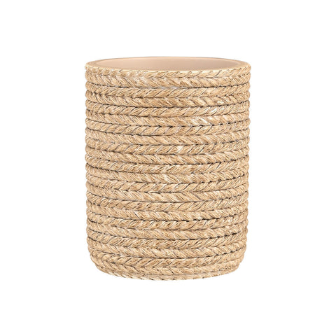 Estia Home Bicchiere Porta Spazzolini da bagno in resina "Nautica" D7.5xH9 cm