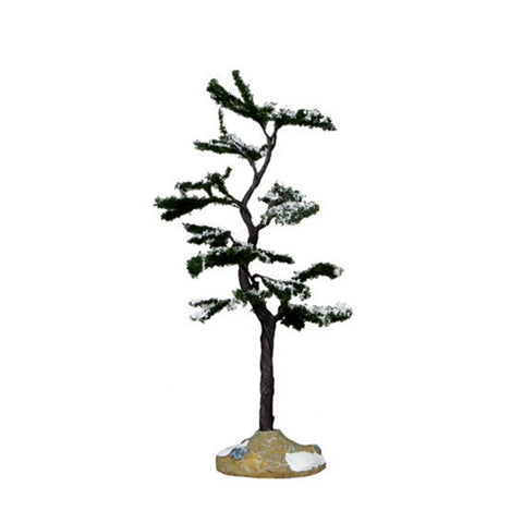 LEMAX Albero innevato "Marcescent Tree, Small" H16,8 x 10,2 x 8,5 cm