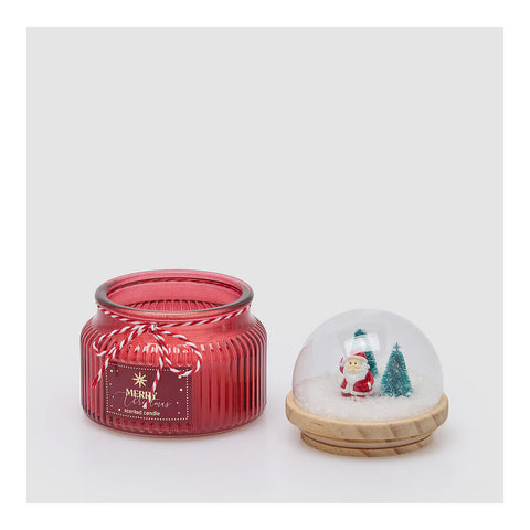 EDG Candela di natale profumata 20h Ø10 H12.5 cm 3 varianti(1 unità)