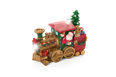 Nuvole di Stoffa Locomotiva led e musica 27x13,2x22 cm