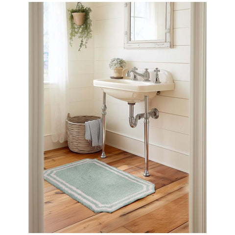 Tapis de bain en coton Blanc Mariclò « Secret Bathroom » 50x80 cm 3 variantes (1 unité)