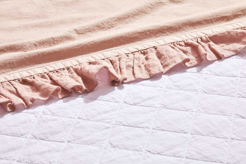 Bianco Perla Couette double printanière en coton "Juliet" 260x260 cm 2 variantes (1 unité)