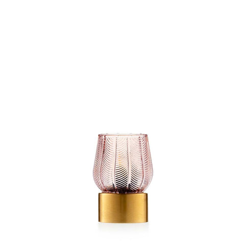 Emò Italia Lampada a Foglie in vetro "Aurora" D8.5xH12 cm 4 varianti(1 unità)