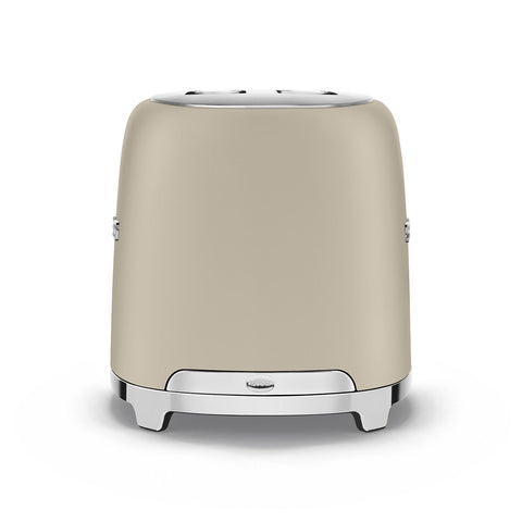 SMEG 2-Slice Stainless Steel Toaster Moonlight Beige 950W 198x310 cm