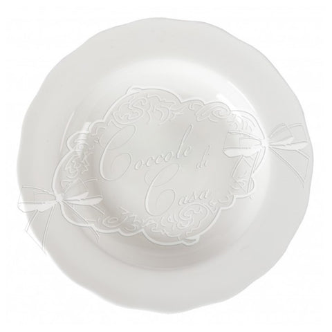 Coccole di Casa Service de vaisselle en porcelaine pour 6 personnes D26/21/20 cm