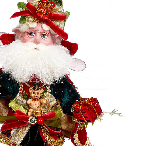 GOODWILL Mark Roberts Fée du Père Noël en résine, fait main H25 cm