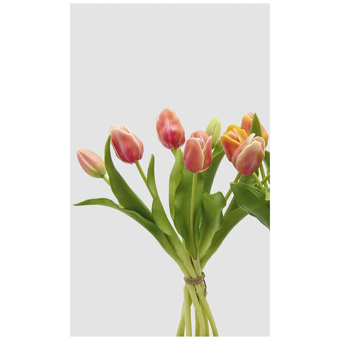 EDG Enzo de Gasperi Bouquet Tulipes x7 Artificielles H30 cm 2 variantes (1 unité)
