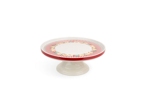 Nuvole di Stoffa Alzatina da cucina natale porcellana D27xH10 cm