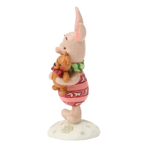 Enesco Disney Jim Shore Statuina di natale Pimpi / Piglet 5x4xH9 cm