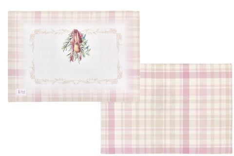 Cloth Clouds Set of 2 Christmas Placemats "Darling" 2 Variants (2pcs)