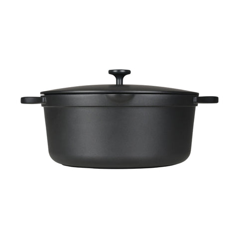 Estia Home Casseruola in alluminio antiaderente + coperchio "Ceramiq" 24 cm