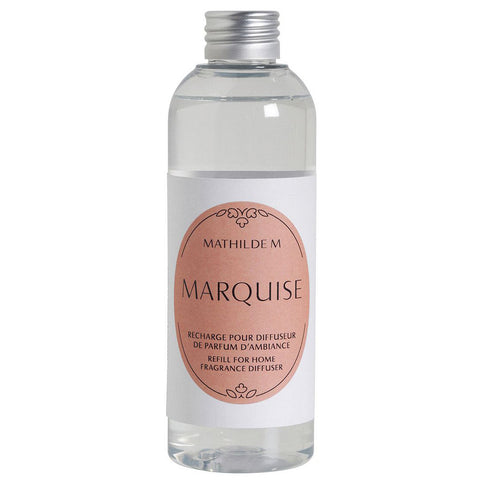Mathilde M Fragrance Diffuser Refill with Reeds, Marquise Scent 200 ml