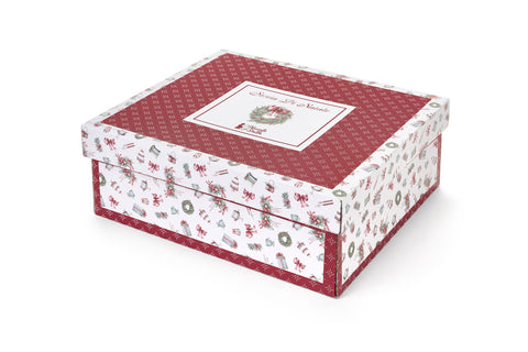 Plaid de Noël Nuages ​​+ Pack « Histoire de Noël » 130x160 cm