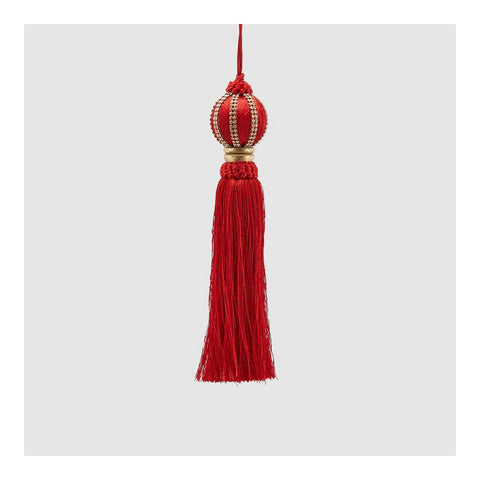 EDG - Enzo De Gasperi Nappa pendente natalizio con gemme H27 cm 3 varianti (1unità)