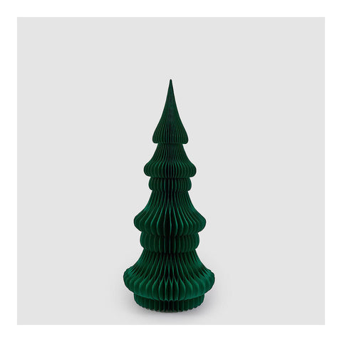 EDG Decoro natalizio albero ORIGAMI carta verde D52 H122 cm