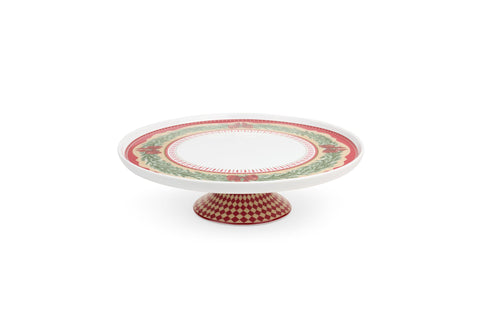 Nuvole di stoffa Alzatina di natale in ceramica D32 cm