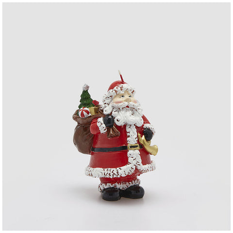 EDG Enzo De Gasperi Bougie en cire Père Noël D10xH14,5 cm