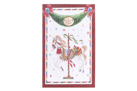 Tableau de Noël « Carrousel » 22x35 cm, 3 variantes (1 unité)