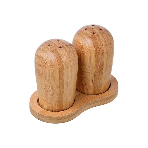Estia Home Set Saliera e Pepiera in legno di bamboo "Essentials" 11x6xH8.5 cm