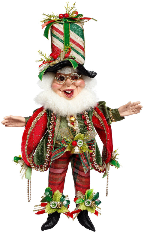 GOODWILL Mark Roberts Elfo Regalo di natale piccolo H36 cm