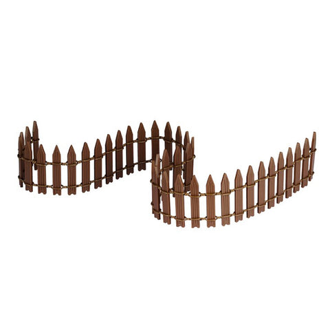 LEMAX Wooden fence "Wired Wooden Fence" in plastic H4.2 x 47 x 0.4 cm