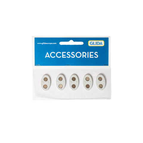 Glida Lot de 6 plaques avec aimants pour le kit PlatformOne Basic compatible avec Lemax