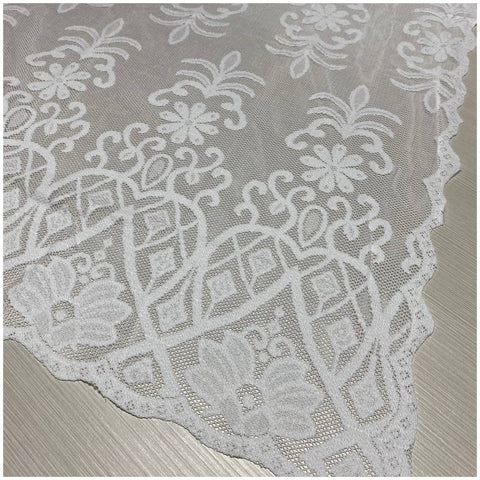L'Atelier 17 Centrotavola centrino quadrato in pizzo "Astre/Vent", Shabby Chic 90x90 cm 4 varianti(1 unità)