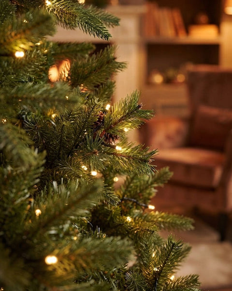 Fiori di Lena Albero di natale Chamois 4000 luci led D155xH210 cm