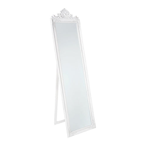 Mathilde M White MDF Freestanding Mirror "Charles's Psyche" 45x4xH170 cm